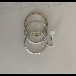 Lucky brand mixed metal bracelets